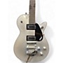 Used Gretsch Guitars G5230T Silver Sparkle Solid Body Electric Guitar Silver Sparkle