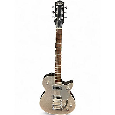 Used Gretsch Guitars G5230T Silver Sparkle Solid Body Electric Guitar