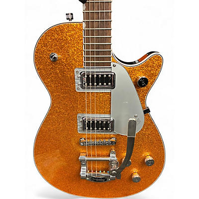Used Gretsch Guitars G5230T Sparkle Jet FT sgl Cut Bigsby Sparkle jet orange Solid Body Electric Guitar
