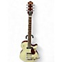 Used Gretsch Guitars G5230T Two-Tone Vintage White Solid Body Electric Guitar Two-Tone Vintage White