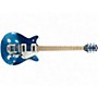Used Gretsch Guitars G5232T Electromatic Double Jet FT With Bigsby Midnight Sapphire Solid Body Electric Guitar Midnight Sapphire