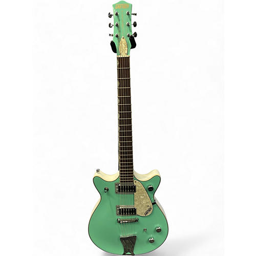 Used Gretsch Guitars G5237 Double Jet FT Surf Green Solid Body Electric Guitar Surf Green