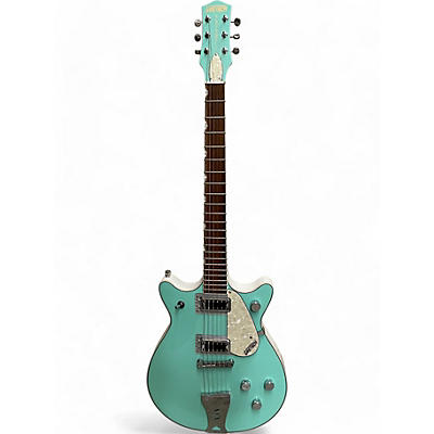 Used Gretsch Guitars G5237 ELECTROMATIC DOUBLE JET FT Surf Green Solid Body Electric Guitar