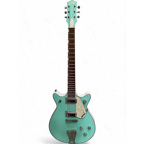 Used Gretsch Guitars G5237 ELECTROMATIC DOUBLE JET FT Surf Green Solid Body Electric Guitar Surf Green