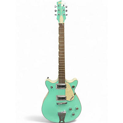 Used Gretsch Guitars G5237 ELECTROMATIC DOUBLE JET Surf Green Solid Body Electric Guitar