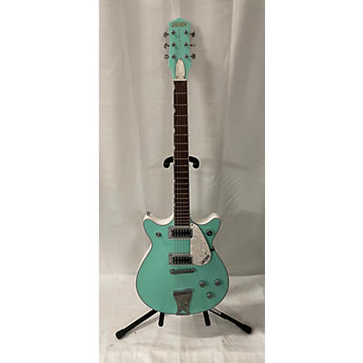 Gretsch Guitars Used Gretsch Guitars G5237 Electromatic Double Jet FT Surf Green Solid Body Electric Guitar