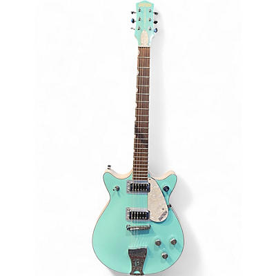 Used Gretsch Guitars G5237 Electromatic Double Jet FT Surf Green Solid Body Electric Guitar