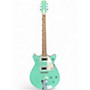 Used Gretsch Guitars G5237 Electromatic Double Jet FT Surf Green Solid Body Electric Guitar Surf Green