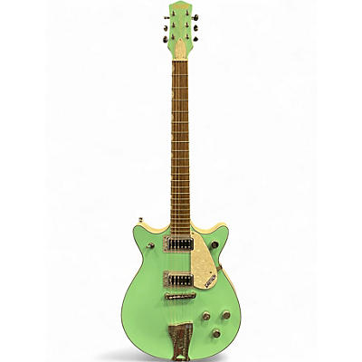 Used Gretsch Guitars G5237 Electromatic Double Jet FT Surf Green Solid Body Electric Guitar