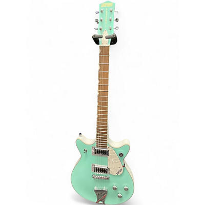 Used Gretsch Guitars G5237 Electromatic Double Jet FT teal Solid Body Electric Guitar