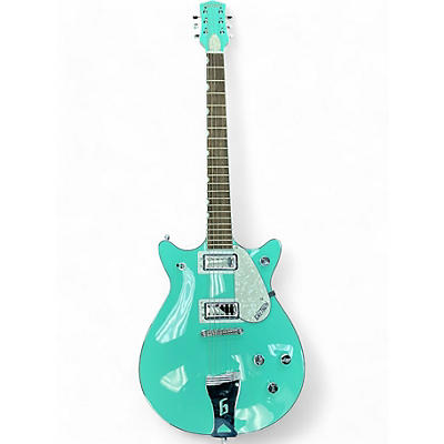 Gretsch Guitars Used Gretsch Guitars G5237 Electromatic Double Jet Surf Green Solid Body Electric Guitar