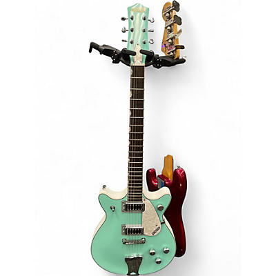 Used Gretsch Guitars G5237 Electromatic Double Jet Surf Green Solid Body Electric Guitar