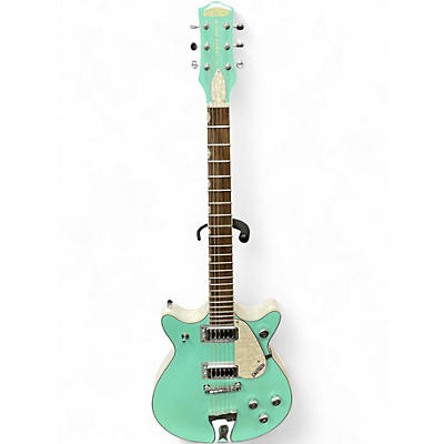 Used Gretsch Guitars G5237 Electromatic Double Jet Surf Green Solid Body Electric Guitar