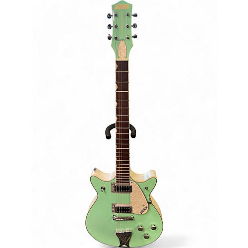 Used Gretsch Guitars G5237 Electromatic Double Jet Surf Green & White Solid Body Electric Guitar Surf Green & White