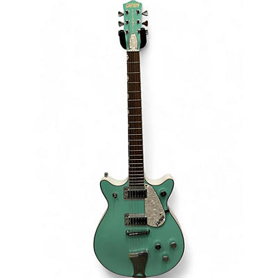 Used Gretsch Guitars G5237 Electromatic Doublecut Surf Green Solid Body Electric Guitar