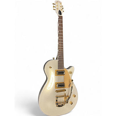 Used Gretsch Guitars G5237 SPARKLE WHITE Solid Body Electric Guitar