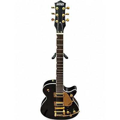 Used Gretsch Guitars G5237TG Black and Gold Solid Body Electric Guitar
