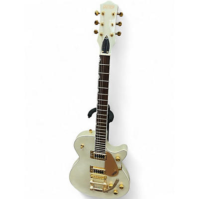 Used Gretsch Guitars G5237TG CHAMPAGNE WHITE Solid Body Electric Guitar