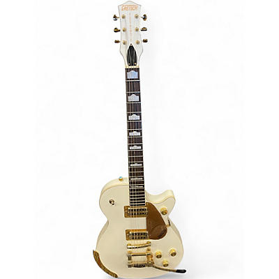 Used Gretsch Guitars G5237TG Champagne White Solid Body Electric Guitar