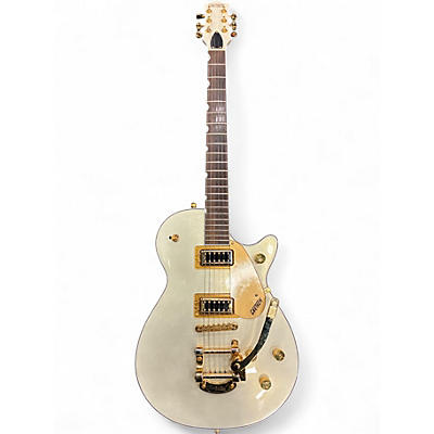 Used Gretsch Guitars G5237TG  Champagne White Solid Body Electric Guitar