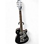 Used Gretsch Guitars G5237TG ELECTROMATIC JET Black and Silver Solid Body Electric Guitar Black and Silver