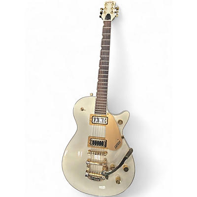 Used Gretsch Guitars G5237TG ELECTROMATIC JET CHAMPAGNE WHITE Solid Body Electric Guitar