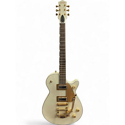 Used Gretsch Guitars G5237TG Electromatic Jet FT Bigsby LTD Champagne White Solid Body Electric Guitar