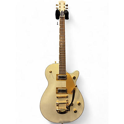 Used Gretsch Guitars G5237TG Electromatic Jet FT Champange White Solid Body Electric Guitar
