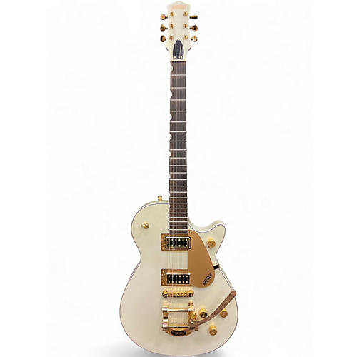 Used Gretsch Guitars G5237TG Pro Jet Champagne White Solid Body Electric Guitar Champagne White