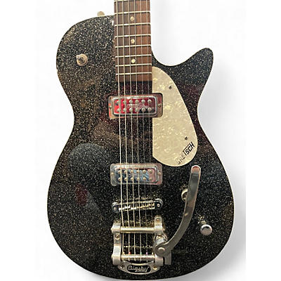 Used Gretsch Guitars G5265 Jet Baritone black sparkle Solid Body Electric Guitar