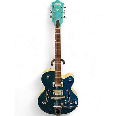 Used Gretsch Guitars G5410T Limited Edition Electromatic Ocean Turquoise/Vintage White Hollow Body Electric Guitar