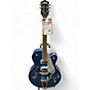 Used Gretsch Guitars Used Gretsch Guitars G5420T Electromatic Azure Metallic Hollow Body Electric Guitar Azure Metallic