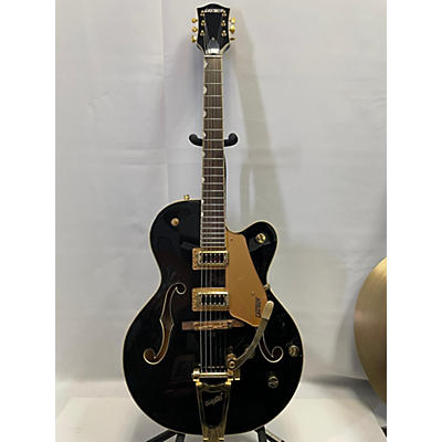 Gretsch Guitars Used Gretsch Guitars G5420T Electromatic Black And Gold Hollow Body Electric Guitar