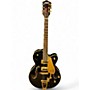 Used Gretsch Guitars G5420T Electromatic Black and Gold Hollow Body Electric Guitar Black and Gold