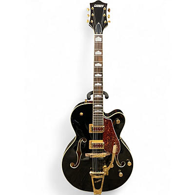 Used Gretsch Guitars G5420T Electromatic Black and Gold Hollow Body Electric Guitar