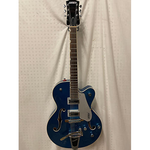 Gretsch Guitars Used Gretsch Guitars G5420T Electromatic Blue Hollow Body Electric Guitar Blue