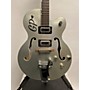 Used Gretsch Guitars Used Gretsch Guitars G5420T Electromatic Metallic Silver Hollow Body Electric Guitar Metallic Silver