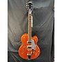 Used Gretsch Guitars Used Gretsch Guitars G5420T Electromatic Orange Hollow Body Electric Guitar Orange