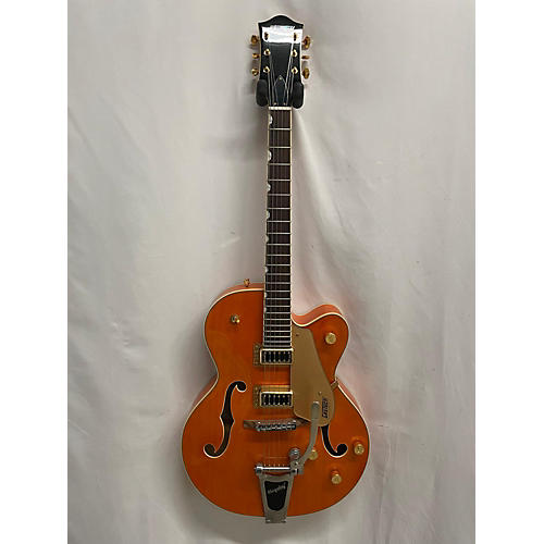 Gretsch Guitars Used Gretsch Guitars G5420T Electromatic Orange Hollow Body Electric Guitar Orange