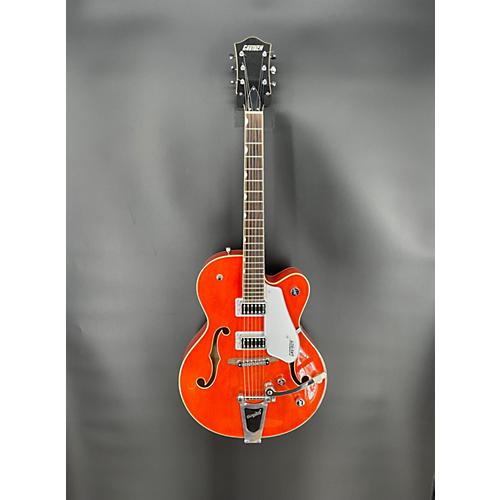 Gretsch Guitars Used Gretsch Guitars G5420T Electromatic Orange Hollow Body Electric Guitar Orange