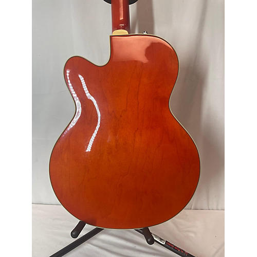 Gretsch Guitars Used Gretsch Guitars G5420T Electromatic Orange Hollow Body Electric Guitar Orange