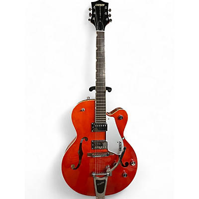 Gretsch Guitars Used Gretsch Guitars G5420T Electromatic Orange Hollow Body Electric Guitar