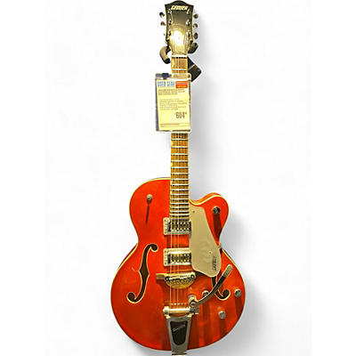 Gretsch Guitars Used Gretsch Guitars G5420T Electromatic Orange Hollow Body Electric Guitar