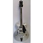 Used Gretsch Guitars Used Gretsch Guitars G5420T Electromatic Silver Hollow Body Electric Guitar Silver