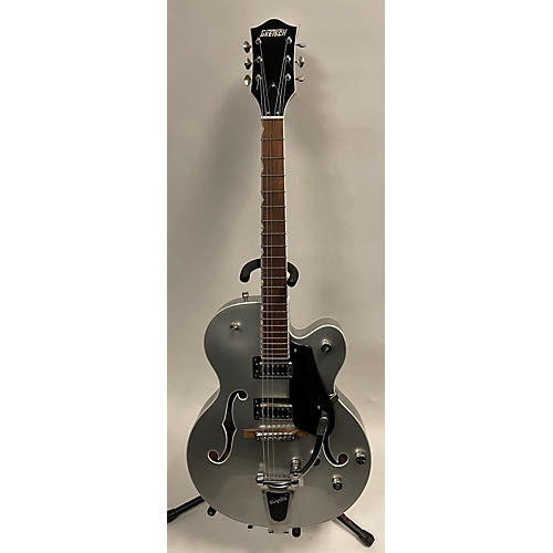 Gretsch Guitars Used Gretsch Guitars G5420T Electromatic Silver Hollow Body Electric Guitar Silver