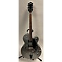 Used Gretsch Guitars Used Gretsch Guitars G5420T Electromatic Silver Hollow Body Electric Guitar Silver