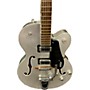 Used Gretsch Guitars Used Gretsch Guitars G5420T Electromatic Silver Hollow Body Electric Guitar Silver