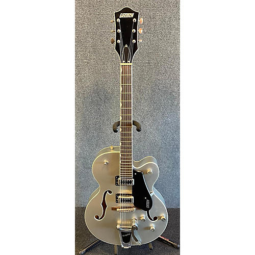 Gretsch Guitars Used Gretsch Guitars G5420T Electromatic Silver Hollow Body Electric Guitar Silver