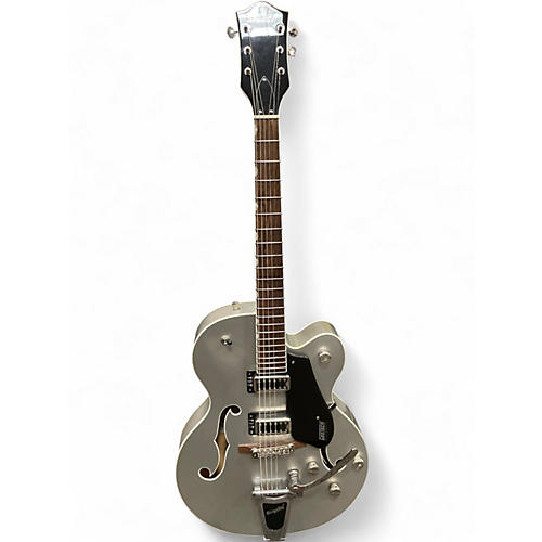 Used Gretsch Guitars G5420T Electromatic Silver Hollow Body Electric Guitar Silver