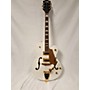 Used Gretsch Guitars Used Gretsch Guitars G5420T Electromatic Vintage White Hollow Body Electric Guitar Vintage White